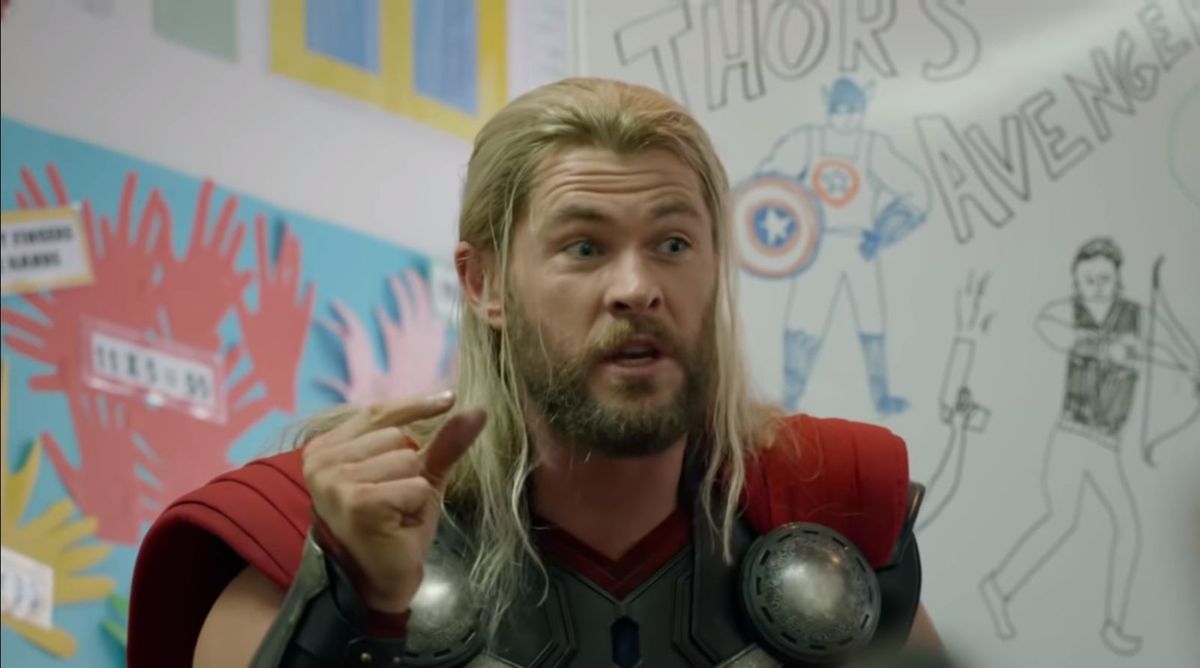 Thor Chris Hemsworth na Equipe Thor Parte 2