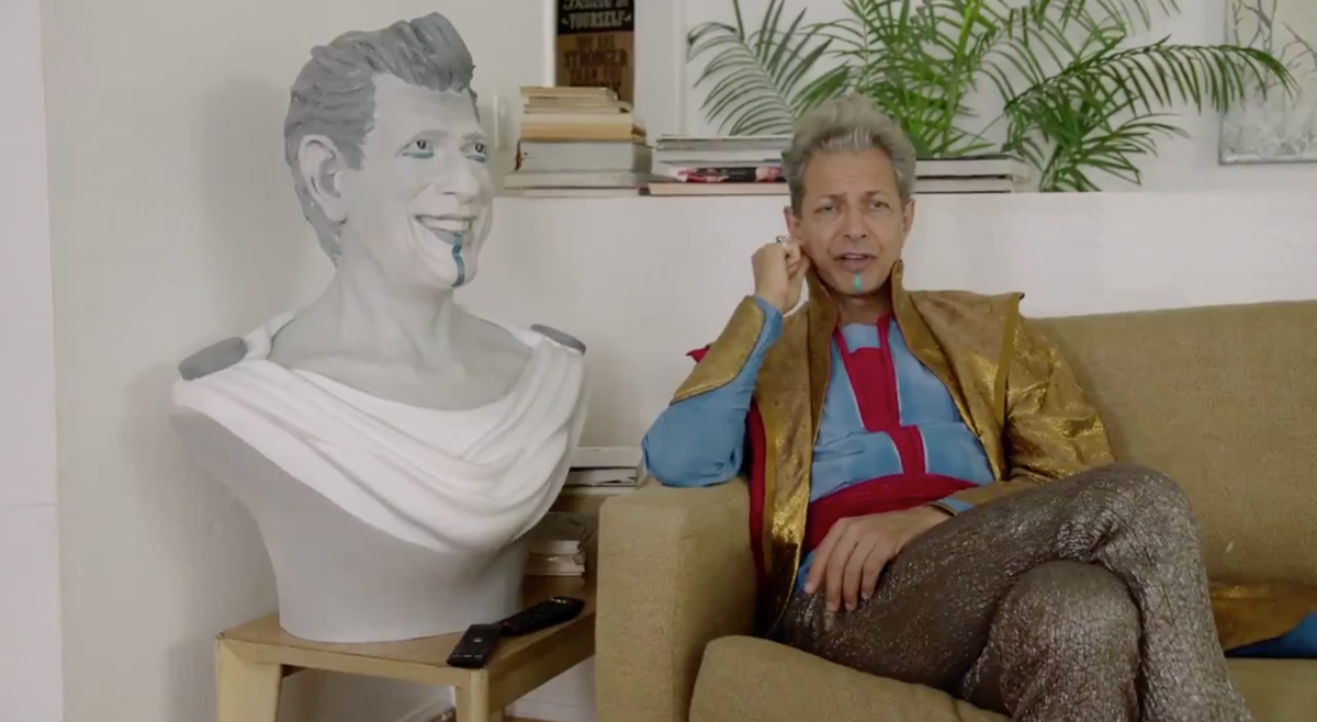 Jeff Goldblum como Grande Mestre em Thor: Ragnarok
