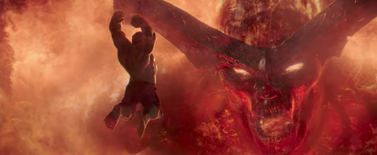 Hulk vs Surtur Thor: Ragnarok