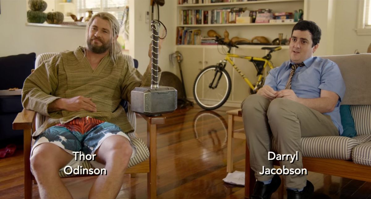 Thor Chris Hemsworth Darryl Jacobson Daley Pearson na Equipe Thor - Parte 2