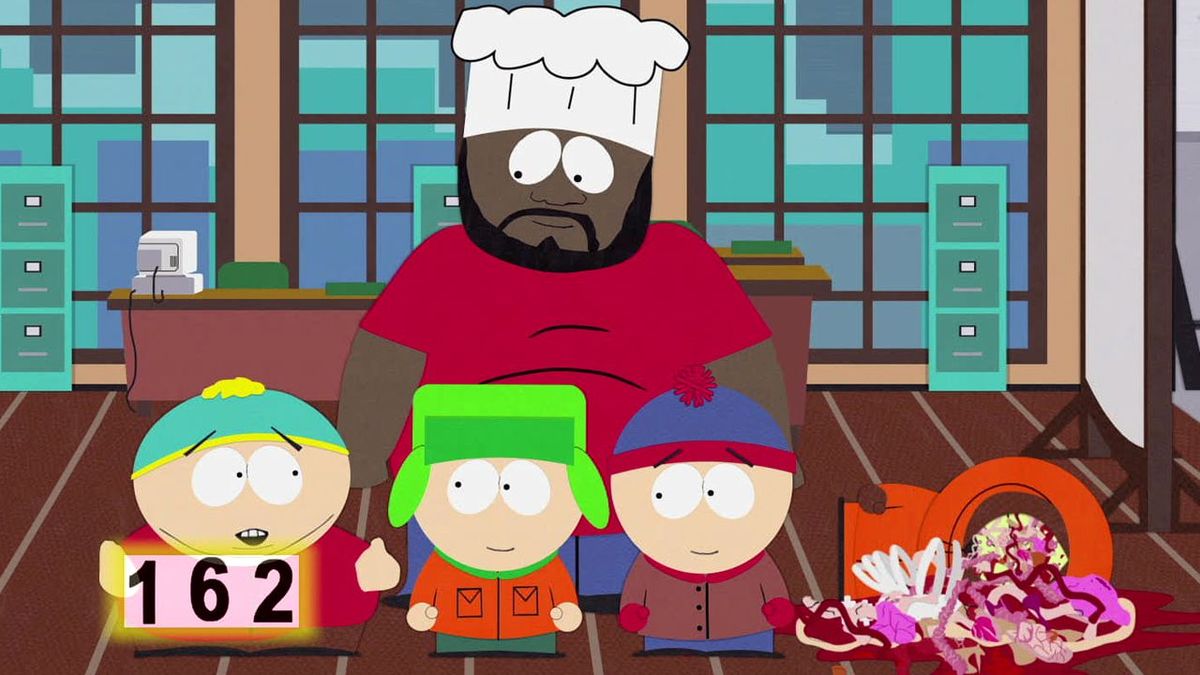 Contador de merda South Park